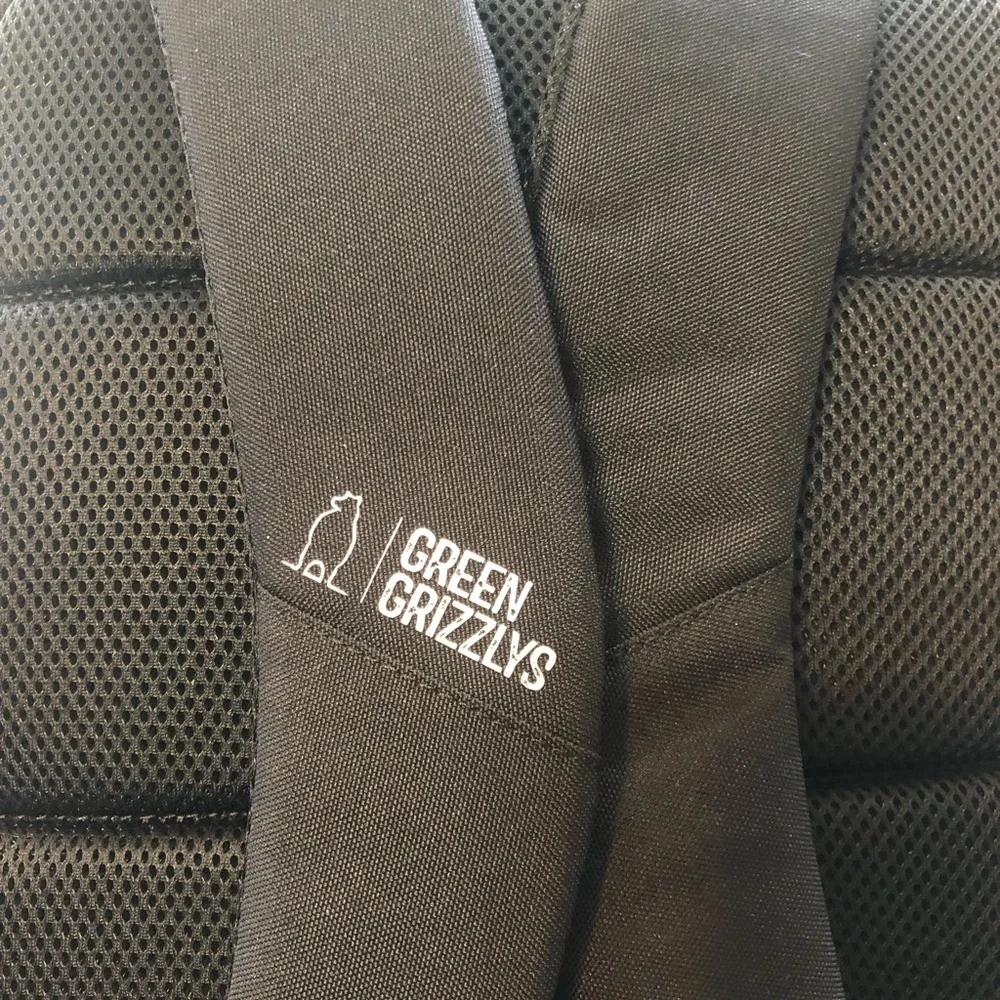 Green Grizzly “Fossil Fighter” Backpack black
